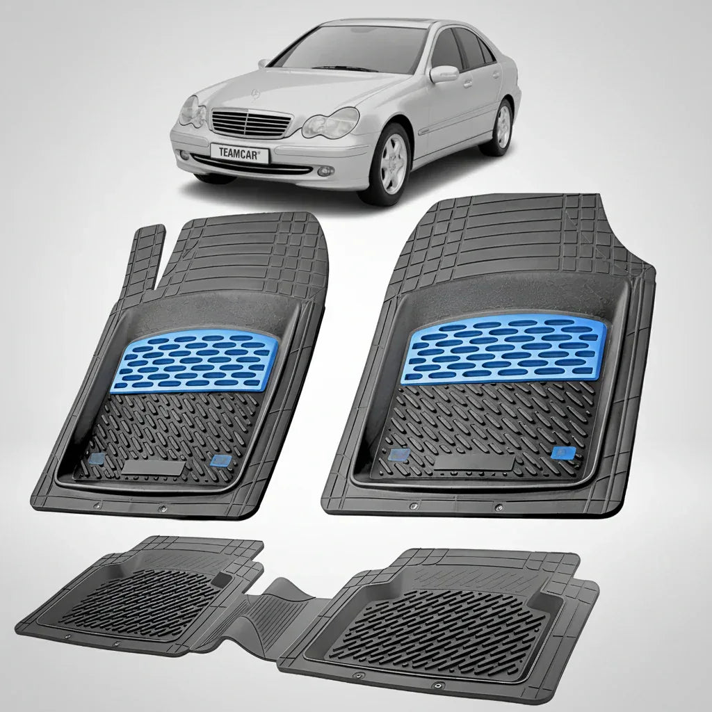 Covorase Mercedes-Benz C-Class Compatibile W203 Sedan 2000-2007 | Blue