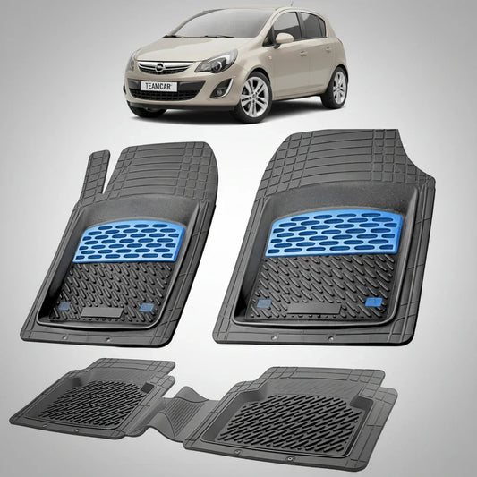 Covorase Opel Corsa D Compatibile Hatchback 2006-2014 | Blue