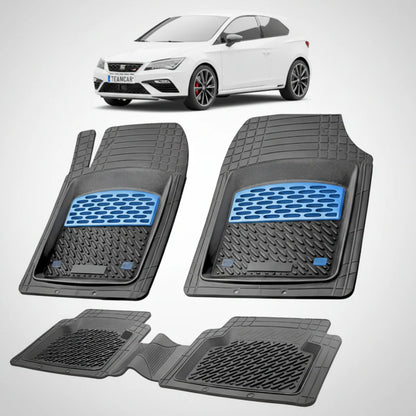Covorase Seat Leon Hatchback 3 Usi Facelift Compatibile 2017-2020 | Blue