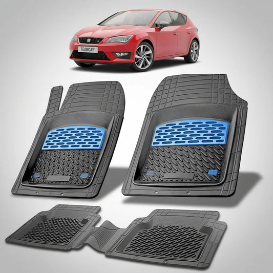 Covorase Seat Leon Hatchback 5 Usi Compatibile 2013-2017 | Blue