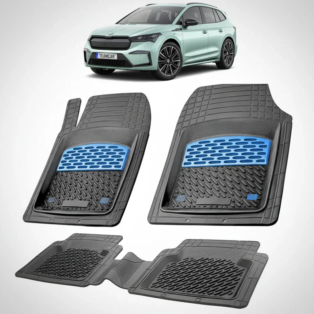 Covorașe Skoda Enyaq iV I 2020+ | Blue Edition – TeamCar®
