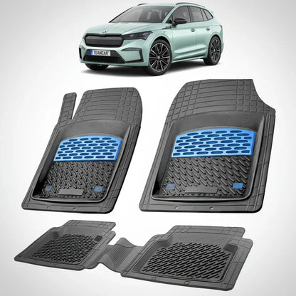 Covorașe Skoda Enyaq iV I 2020+ | Blue Edition – TeamCar®