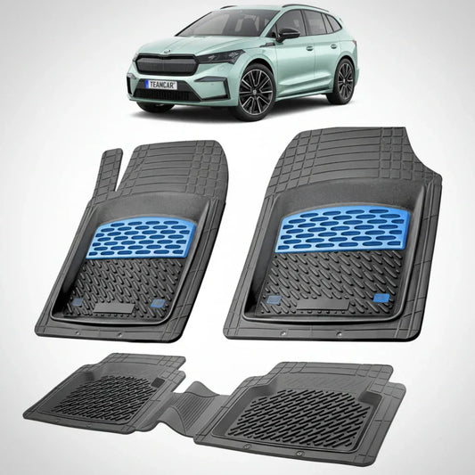Covorașe Skoda Enyaq iV I 2020+ | Blue Edition – TeamCar®