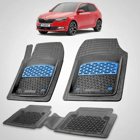 Covorașe Skoda Fabia III Hatchback Facelift 2018-2021 | Blue Edition – TeamCar®