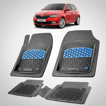 Covorașe Skoda Fabia III Hatchback 2014-2021 | Blue Edition – TeamCar®