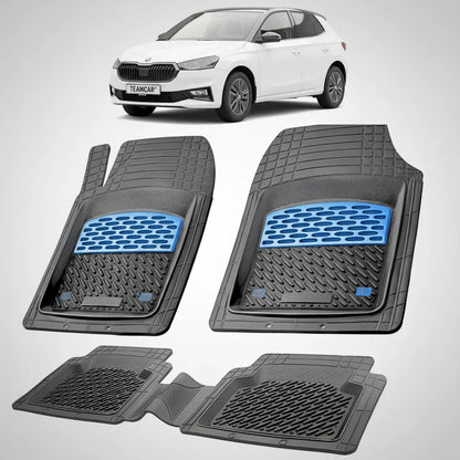 Covorașe Skoda Fabia IV Hatchback 2021+ | Blue Edition – TeamCar®