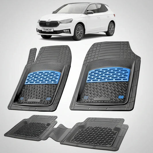 Covorașe Skoda Fabia IV Hatchback 2021+ | Blue Edition – TeamCar®