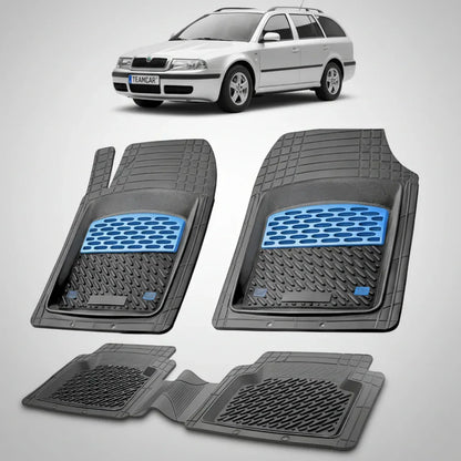 Covorașe Skoda Octavia I Combi 1996-2010 | Blue Edition – TeamCar®