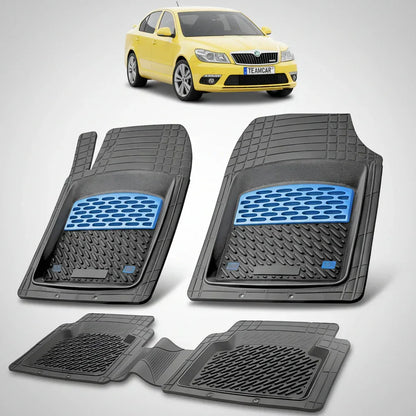Covorașe Skoda Octavia II Liftback 2004-2013 | Blue Edition – TeamCar®