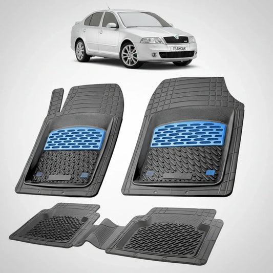 Covorașe Skoda Octavia II Sedan 2004-2013 | Blue Edition – TeamCar®