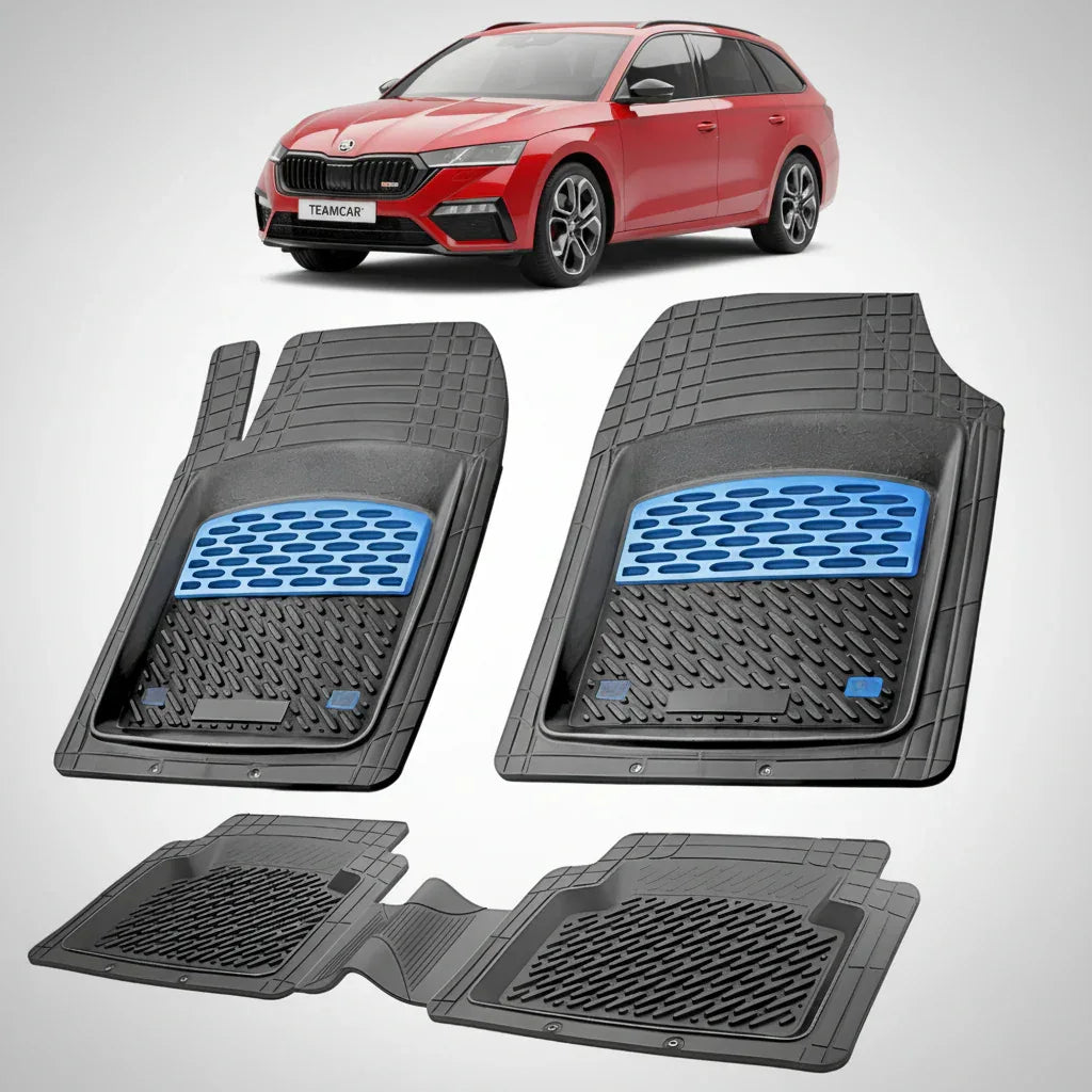 Covorașe Skoda Octavia IV Variant 2020+ | Blue Edition – TeamCar®