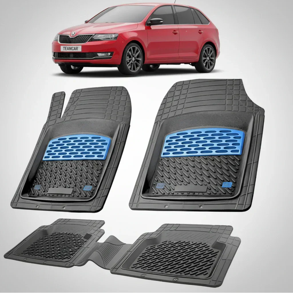 Covorase Skoda Rapid I Compatibile Spaceback Facelift 2017-2019 | Blue