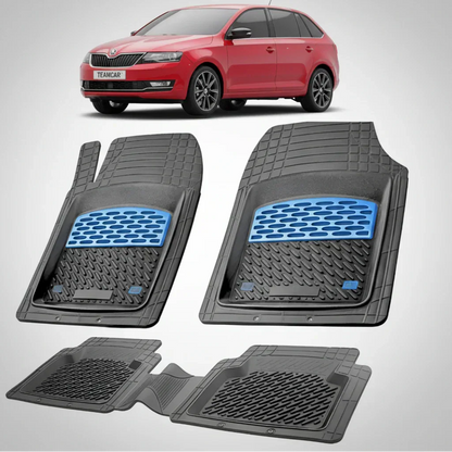 Covorase Skoda Rapid I Compatibile Spaceback Facelift 2017-2019 | Blue