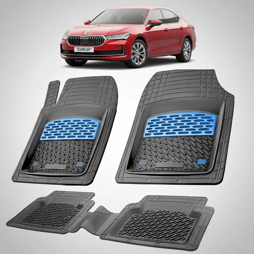 Covorașe Skoda Superb IV Liftback 2024+ | Blue Edition – TeamCar®