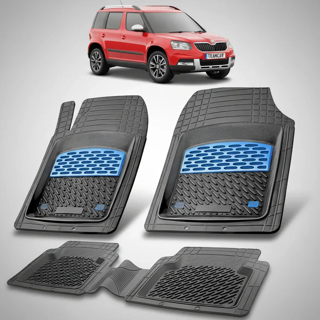 Covorase Skoda Yeti I Compatibile 2009-2017 | Blue