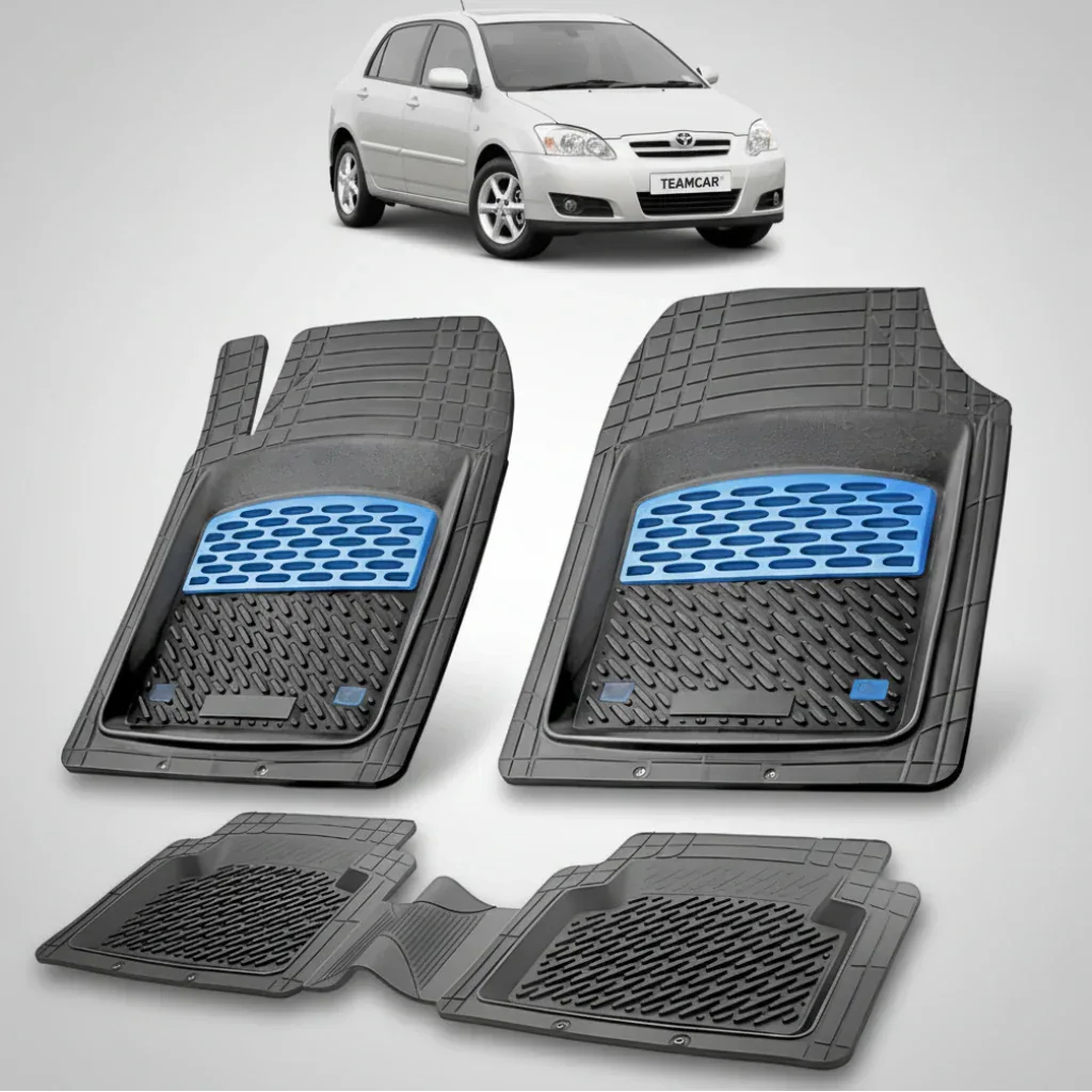 Covorase Toyota Corolla E120 Compatibile Hatchback 2004-2007 | Blue