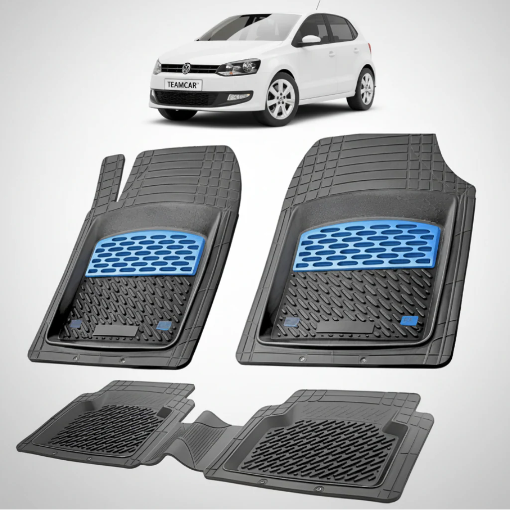 Covorase Volkswagen Polo Mk5 6R 6C Hatchback 5 Usi Compatibile 2009-2017 | Blue