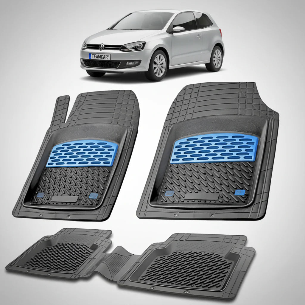Covorase Volkswagen Polo Mk5 6R 6C Hatchback 3 Usi Compatibile 2009-2017 | Blue