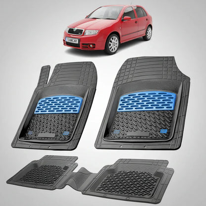 Covorașe Skoda Fabia I Hatchback 1999-2007 | Blue Edition – TeamCar®