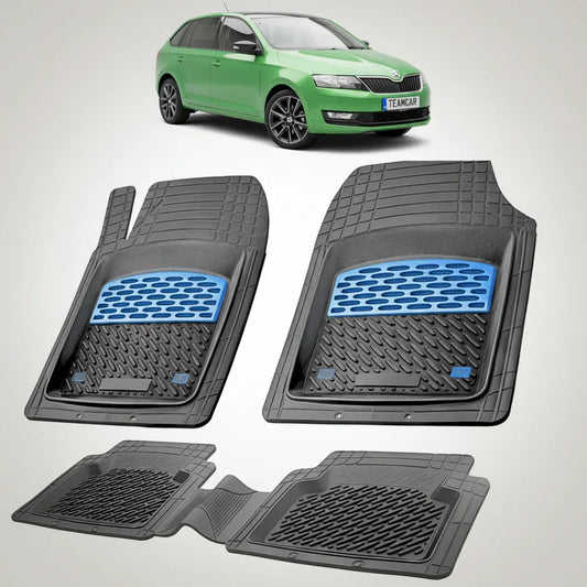 Covorase Skoda Rapid I Compatibile Spaceback 2013-2017 | Blue