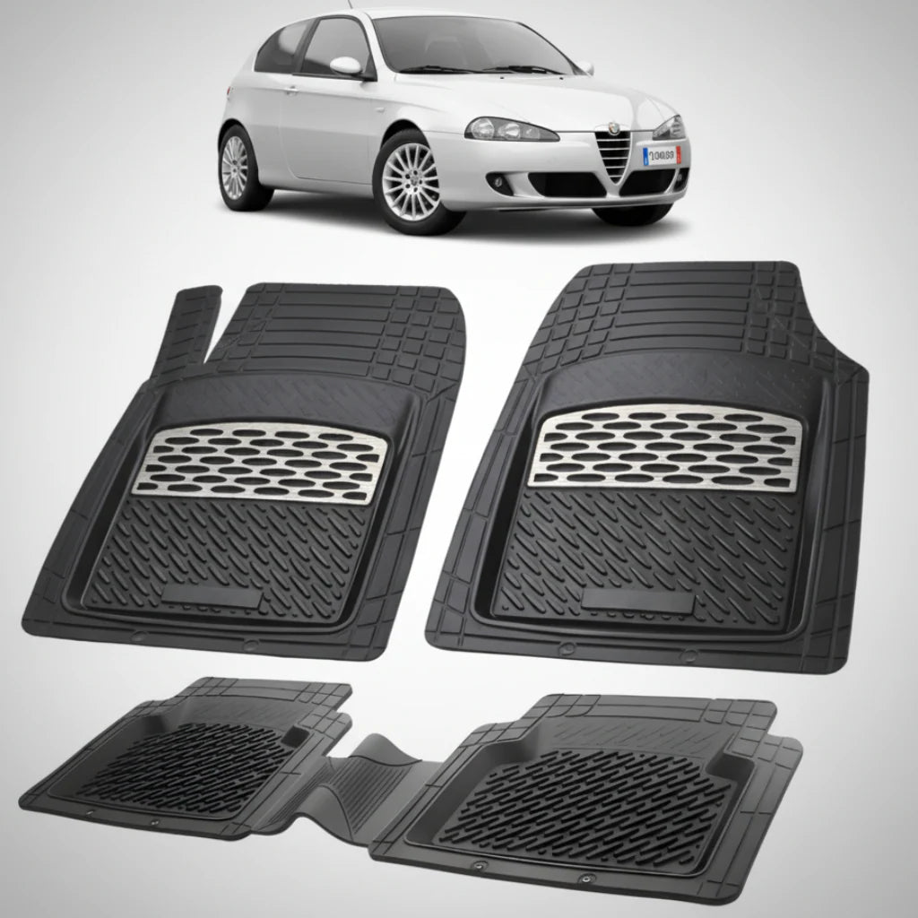 Covorase Alfa Romeo 147 Hatchback 3 Usi Facelift Compatibile 2004-2010 | Silver