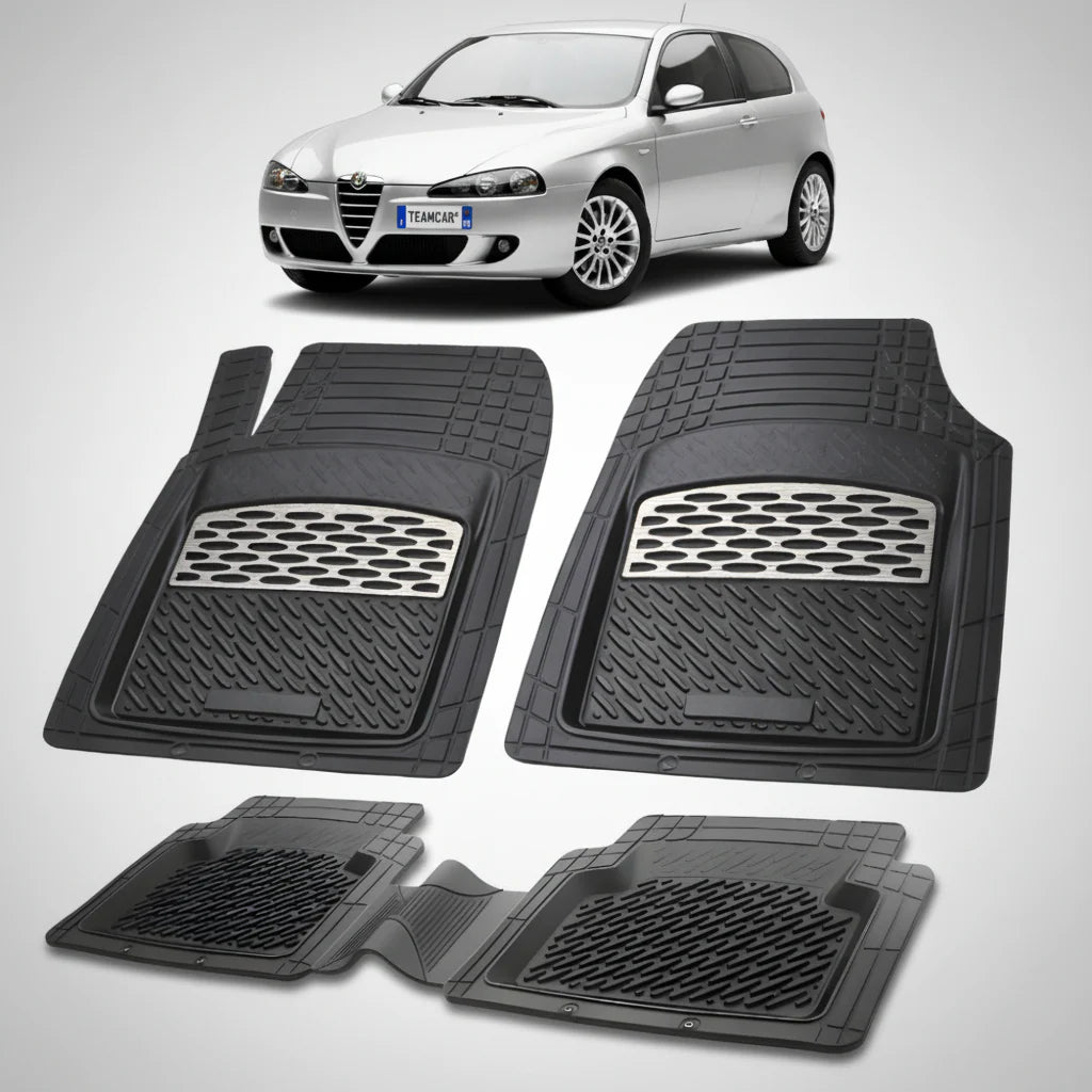 Covorase Alfa Romeo 147 Hatchback 3 Usi Pre-Facelift Compatibile 2000-2004 |Silver