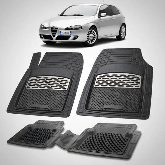 Covorase Alfa Romeo 147 Hatchback 3 Usi Pre-Facelift Compatibile 2000-2004 |Silver