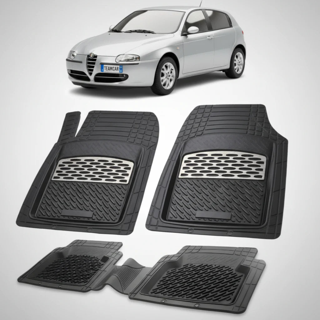 Covorase Alfa Romeo 147 Hatchback 5 Usi Pre-Facelift Compatibile 2000-2004 | Silver