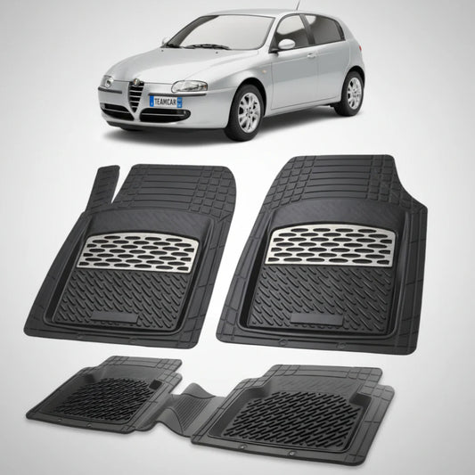 Covorase Alfa Romeo 147 Hatchback 5 Usi Pre-Facelift Compatibile 2000-2004 | Silver