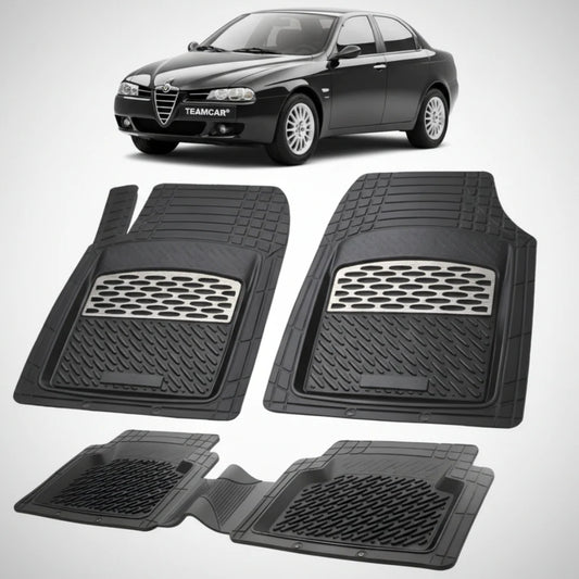 Covorase Alfa Romeo 156 Generatia I Compatibile 1997-2003 | Silver