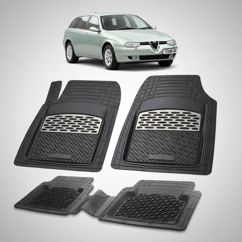 Covorase Alfa Romeo 156 Sportwagon Facelift 2 Compatibile 2000-2003 | Silver