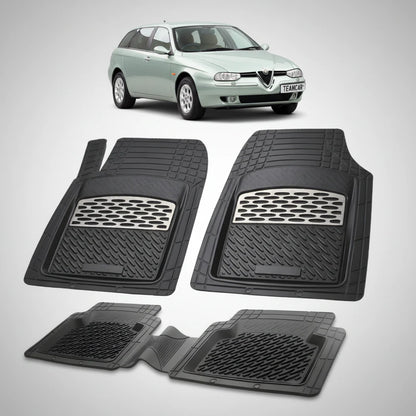 Covorase Alfa Romeo 156 Sportwagon Facelift 2 Compatibile 2000-2003 | Silver