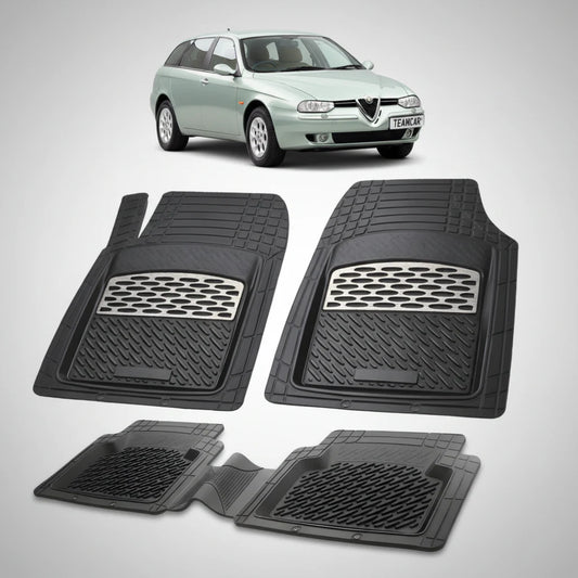 Covorase Alfa Romeo 156 Sportwagon Facelift 2 Compatibile 2000-2003 | Silver