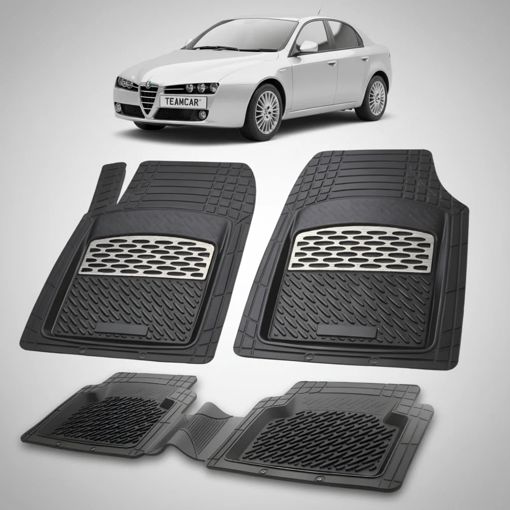 Covorase Alfa Romeo 159 Sedan Pre-Facelift Compatibile 2005-2008 | Silver