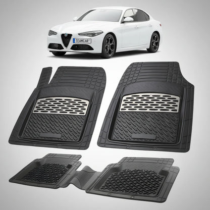 Covorase Alfa Romeo Giulia Sedan Pre-Facelift Compatibile 2016-2020 | Silver