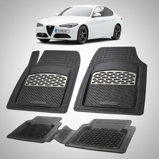 Covorase Alfa Romeo Giulia Sedan Pre-Facelift Compatibile 2016-2020 | Silver