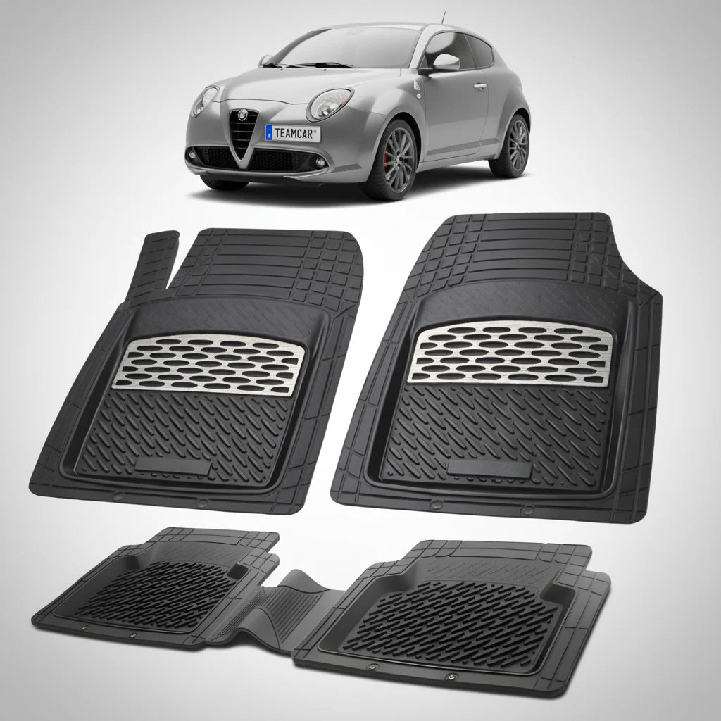 Covorase Alfa Romeo MiTo Hatchback 3 Usi Facelift Compatibile 2013-2016 | Silver