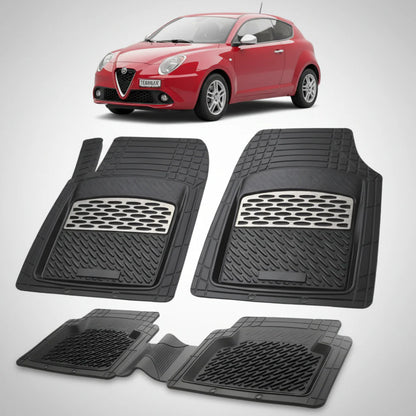Covorase Alfa Romeo MiTo Hatchback 3 Usi Pre-Facelift Compatibile 2008-2013 |Silver