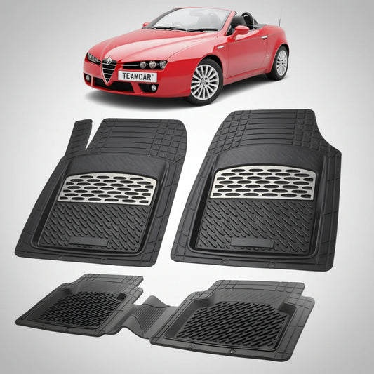 Covorase Alfa Romeo Spider Cabrio Generatia I Compatibile 2006-2010 | Silver