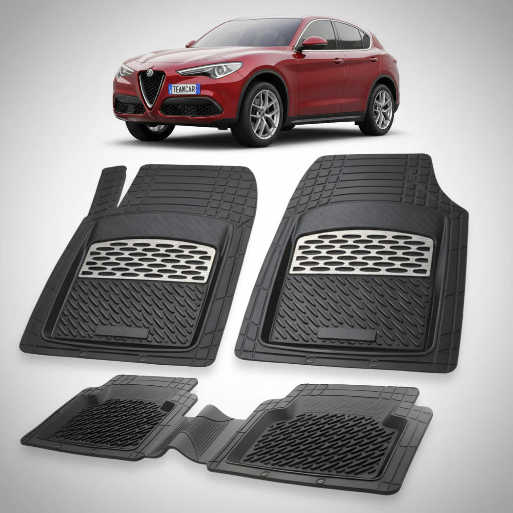 Covorase Alfa Romeo Stelvio Generatia I Compatibile 2016+ | Silver