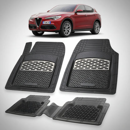 Covorase Alfa Romeo Stelvio Generatia I Compatibile 2016+ | Silver