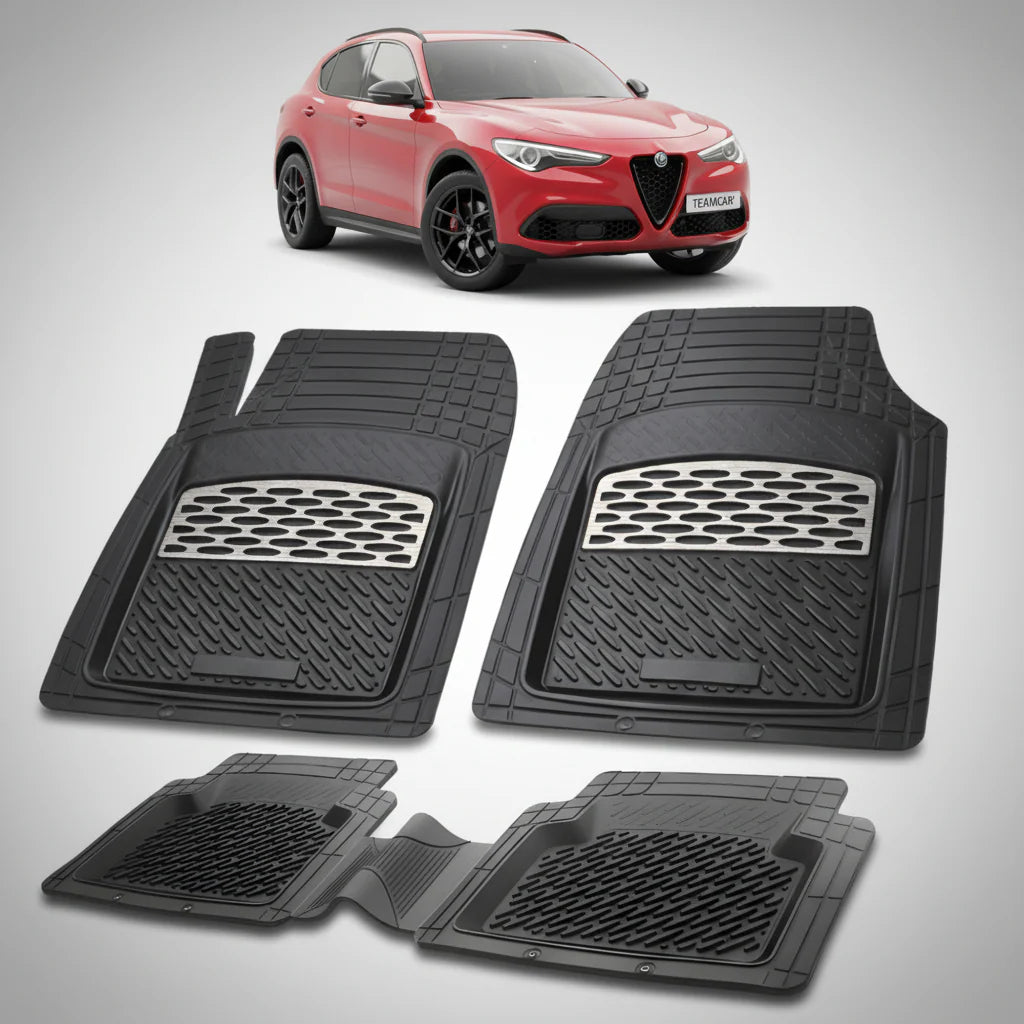 Covorase Alfa Romeo Stelvio SUV Pre-Facelift Compatibile 2017-2020 | Silver