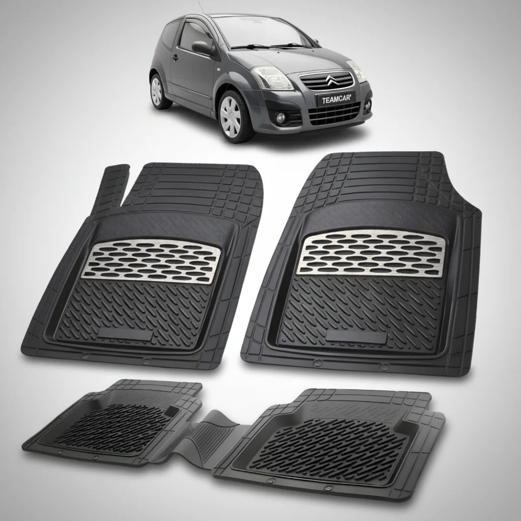 Covorase Citroen C2 Hatchback 3 Usi Facelift Compatibile 2008-2010 | Silver