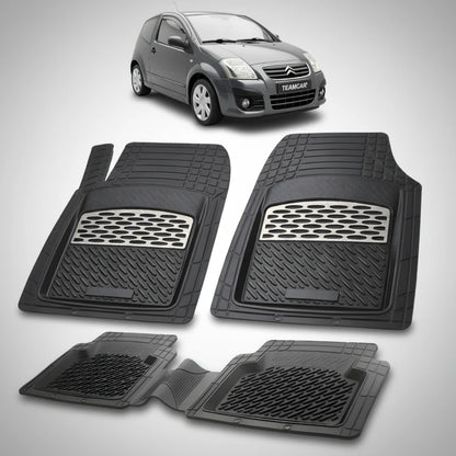 Covorase Citroen C2 Hatchback 3 Usi Facelift Compatibile 2008-2010 | Silver