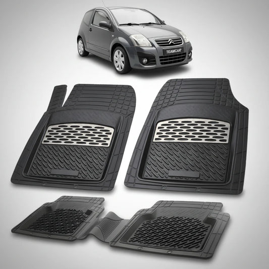 Covorase Citroen C2 Hatchback 3 Usi Facelift Compatibile 2008-2010 | Silver