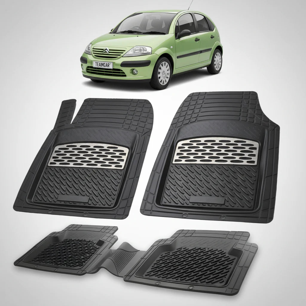 Covorase Citroen C3 Hatchback 5 Usi Pre-Facelift Compatibile 2002-2005 | Silver