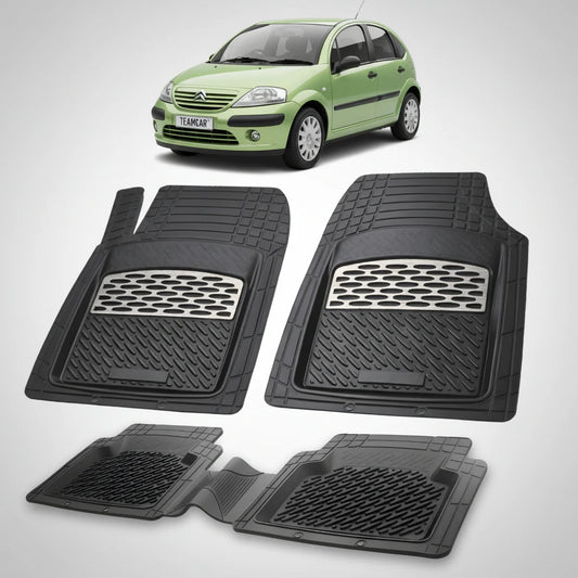 Covorase Citroen C3 Hatchback 5 Usi Pre-Facelift Compatibile 2002-2005 | Silver
