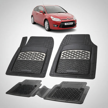 Covorase Citroen C4 Hatchback 3 Usi Facelift Compatibile 2008-2010 | Silver