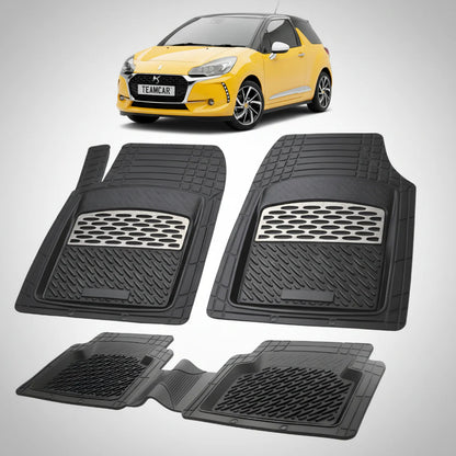 Covorase Citroen DS3 Hatchback 3 Usi Facelift Compatibile 2014-2019 | Silver