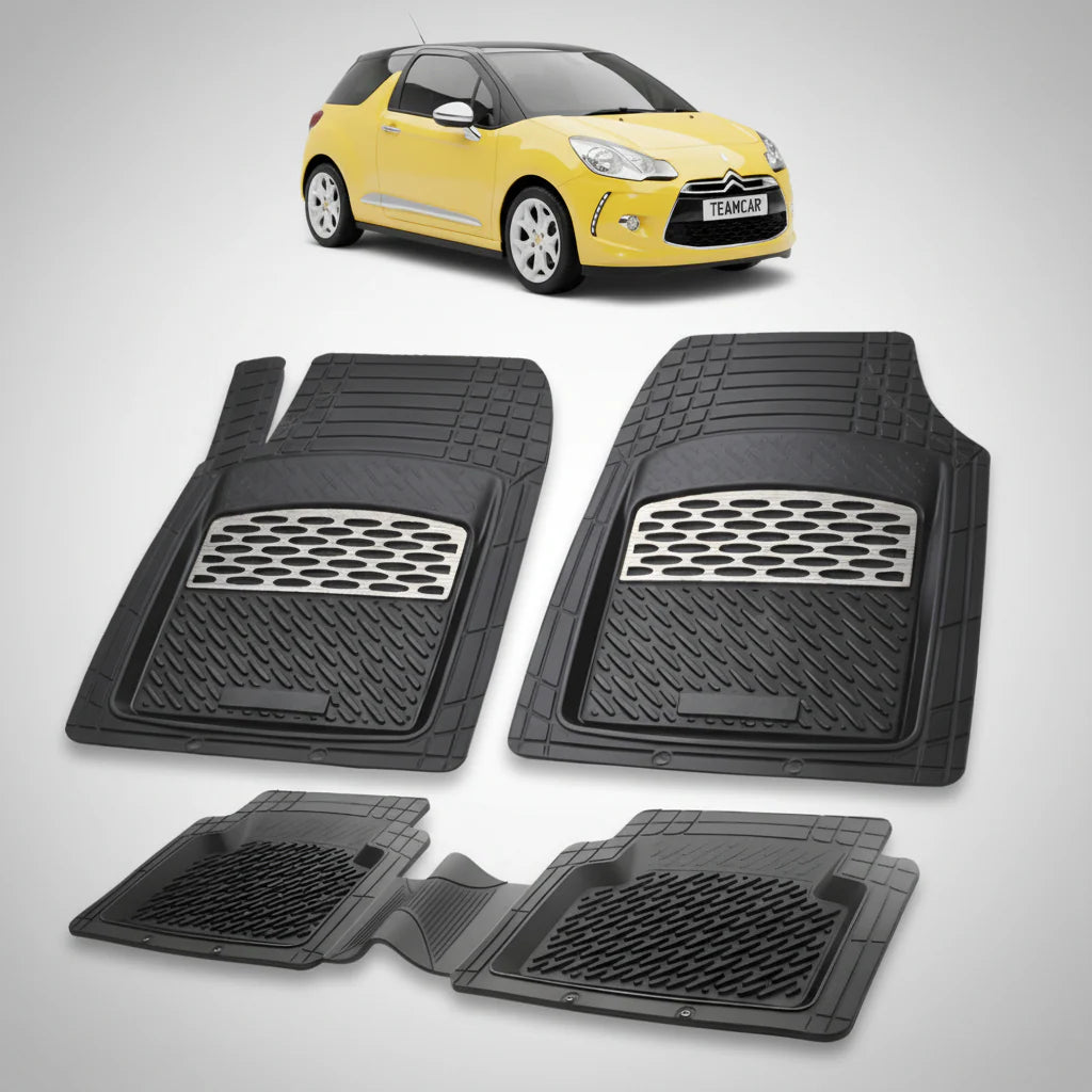 Covorase Citroen DS3 Hatchback 3 Usi Pre-Facelift Compatibile 2010-2014 | Silver